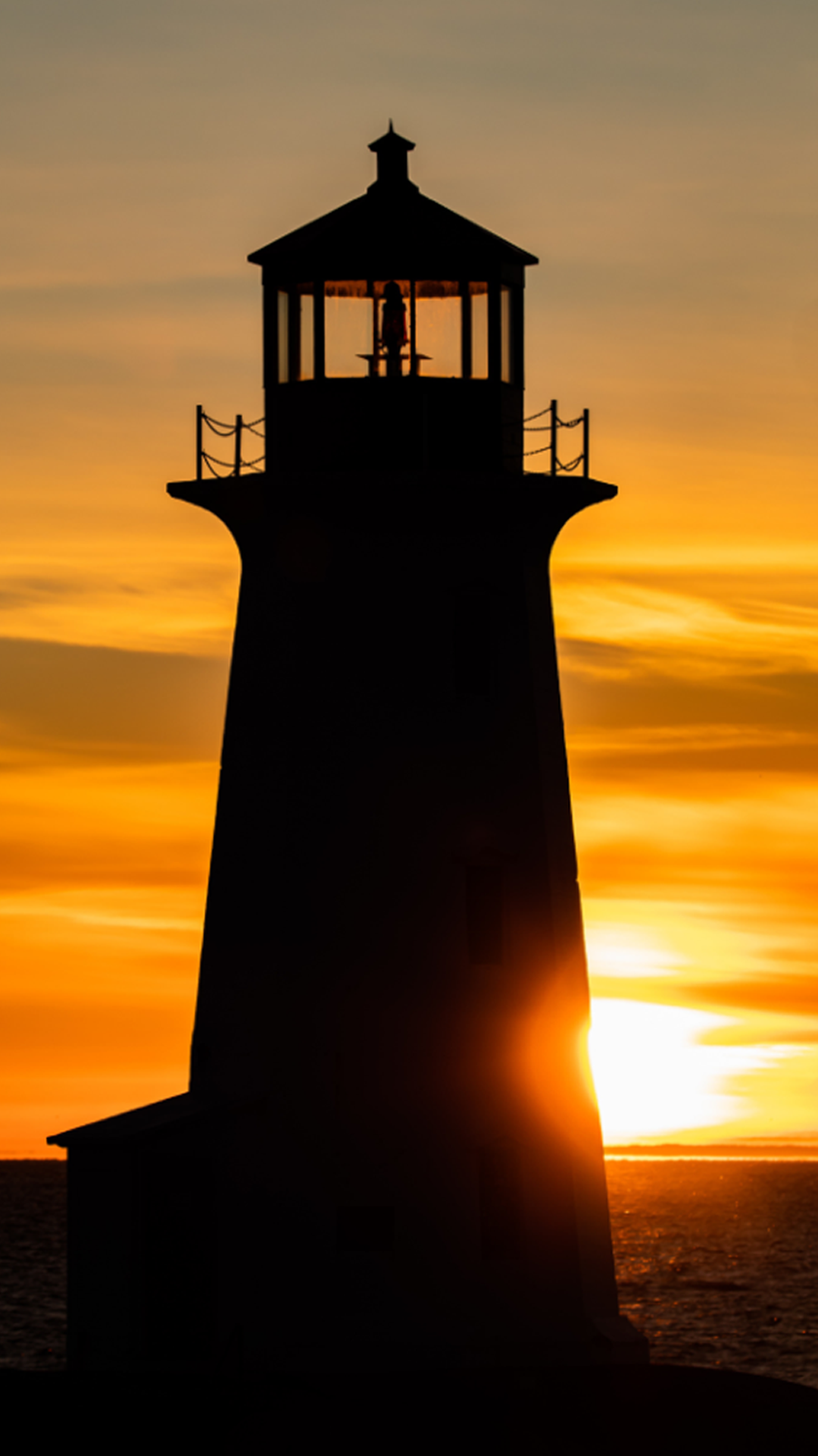 Featured artwork for Sunset at the Lighthouse